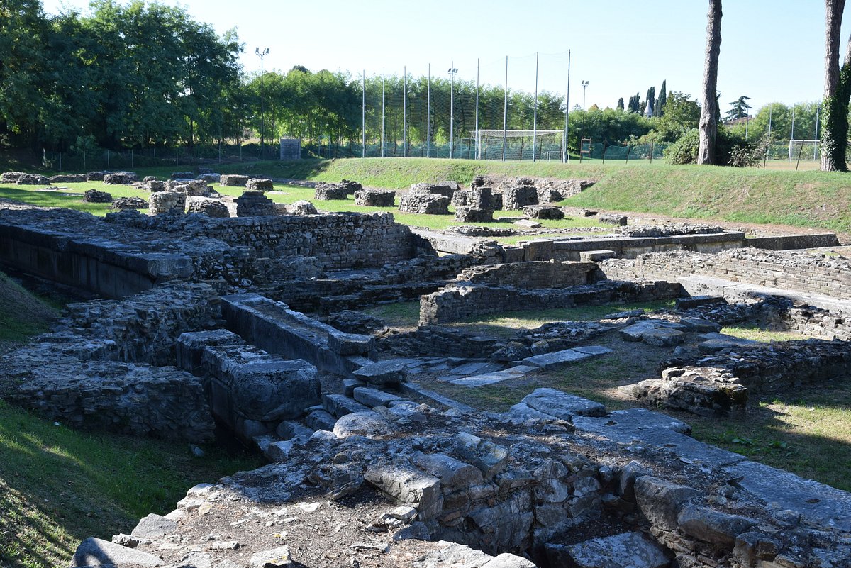 Archeological area - port on river Natissa